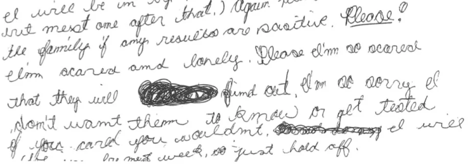 Baby Parker Letter